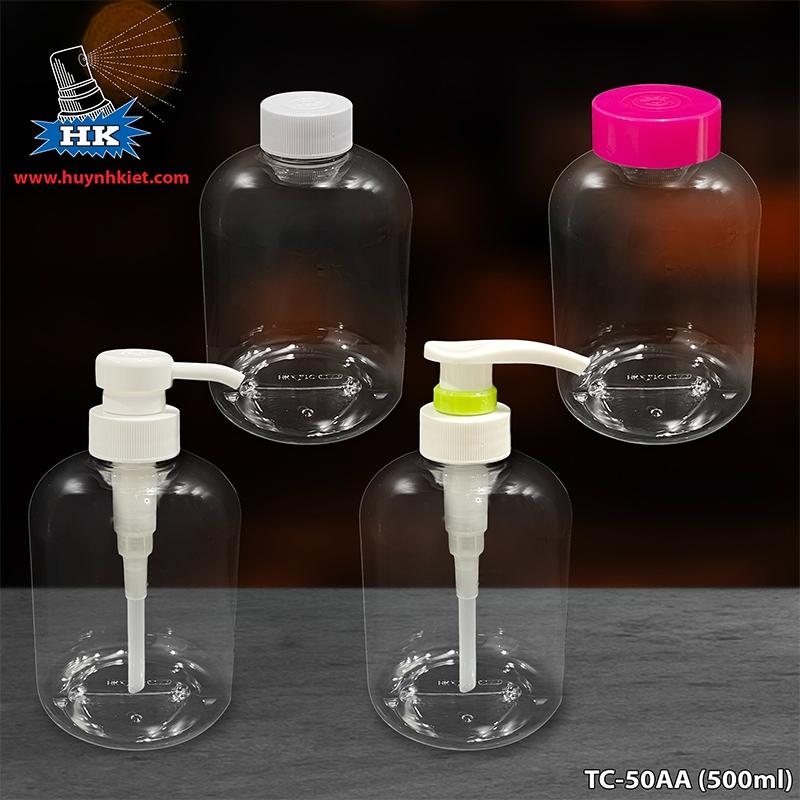 Bộ chai nhựa TC 50AA 500ml