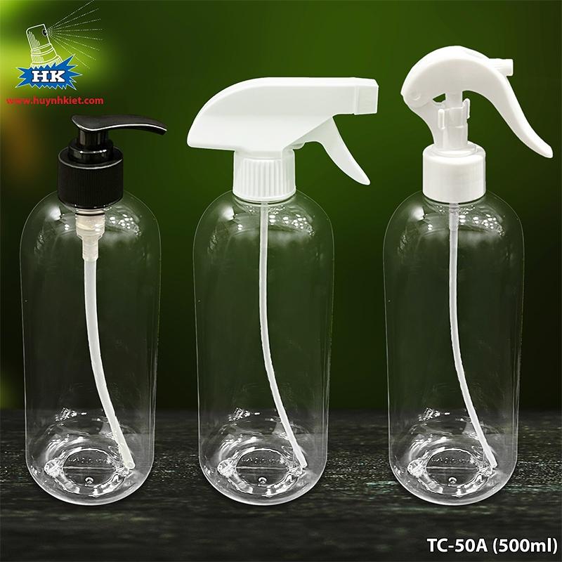 Bộ chai nhựa TC 50A 500ml
