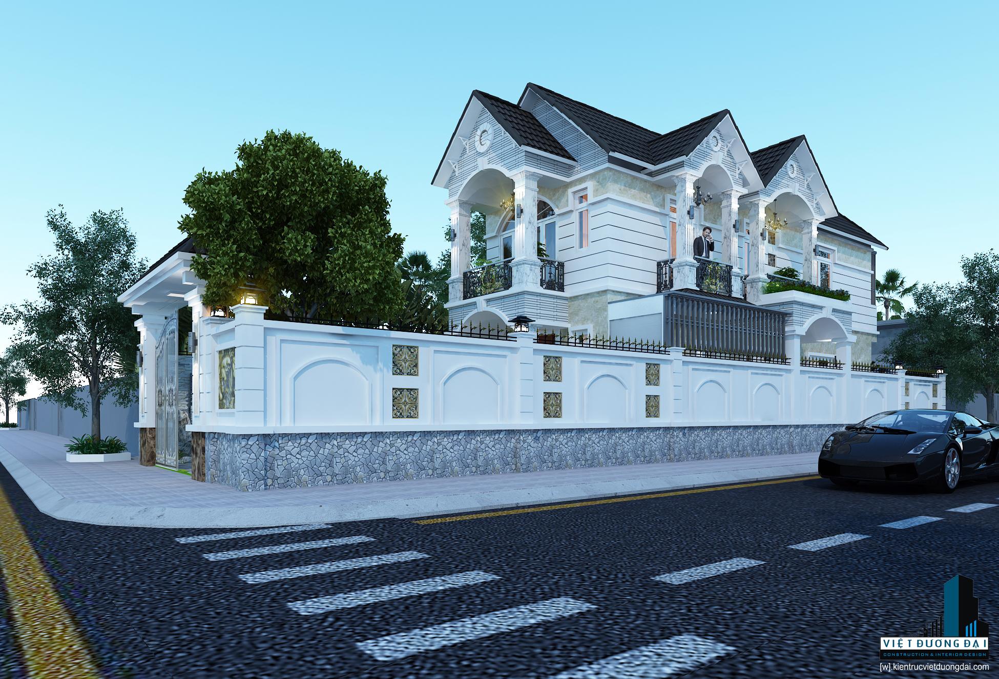 Thiết kế, thi công biệt thự