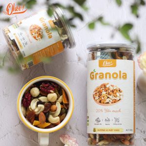 Granola 20% yến mạch