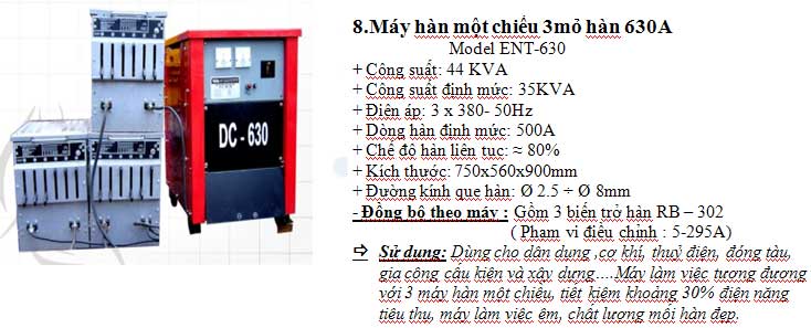 Máy hàn Trung Thắng