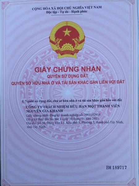 Bán đất 9,5 tỷ
