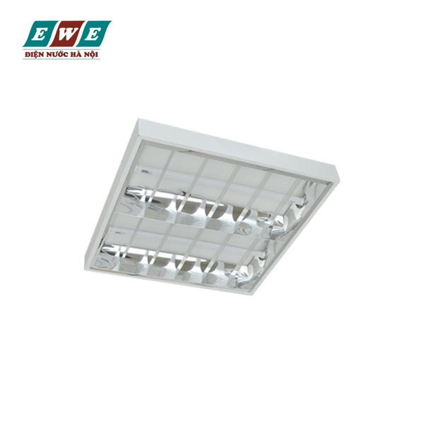 Máng phản quang lắp nổi Duhal 2x9W TDN6209