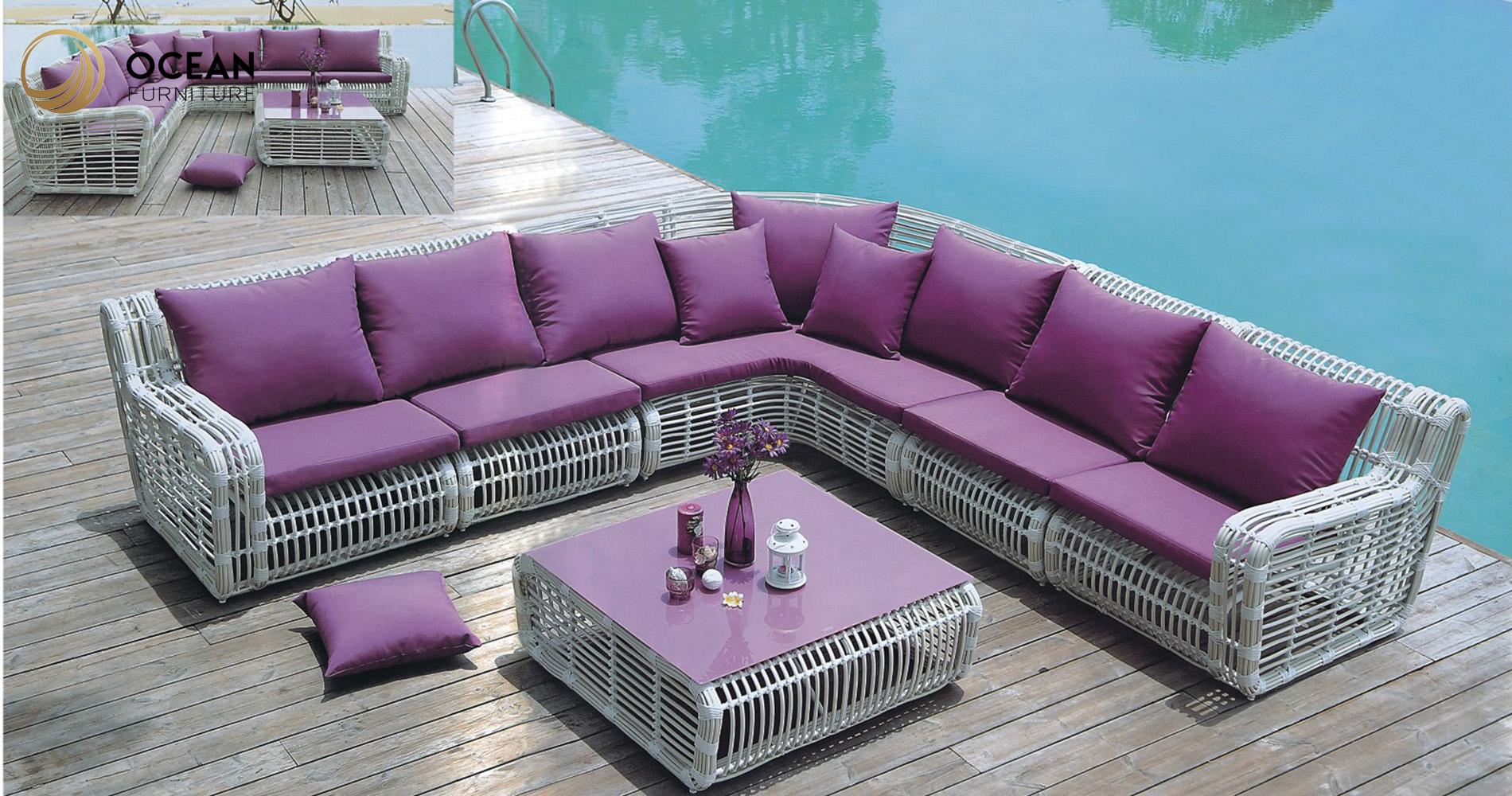 Bàn ghế sofa sân vườn