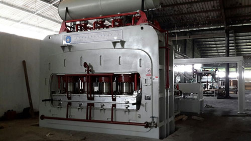 Máy ép melamine tự động