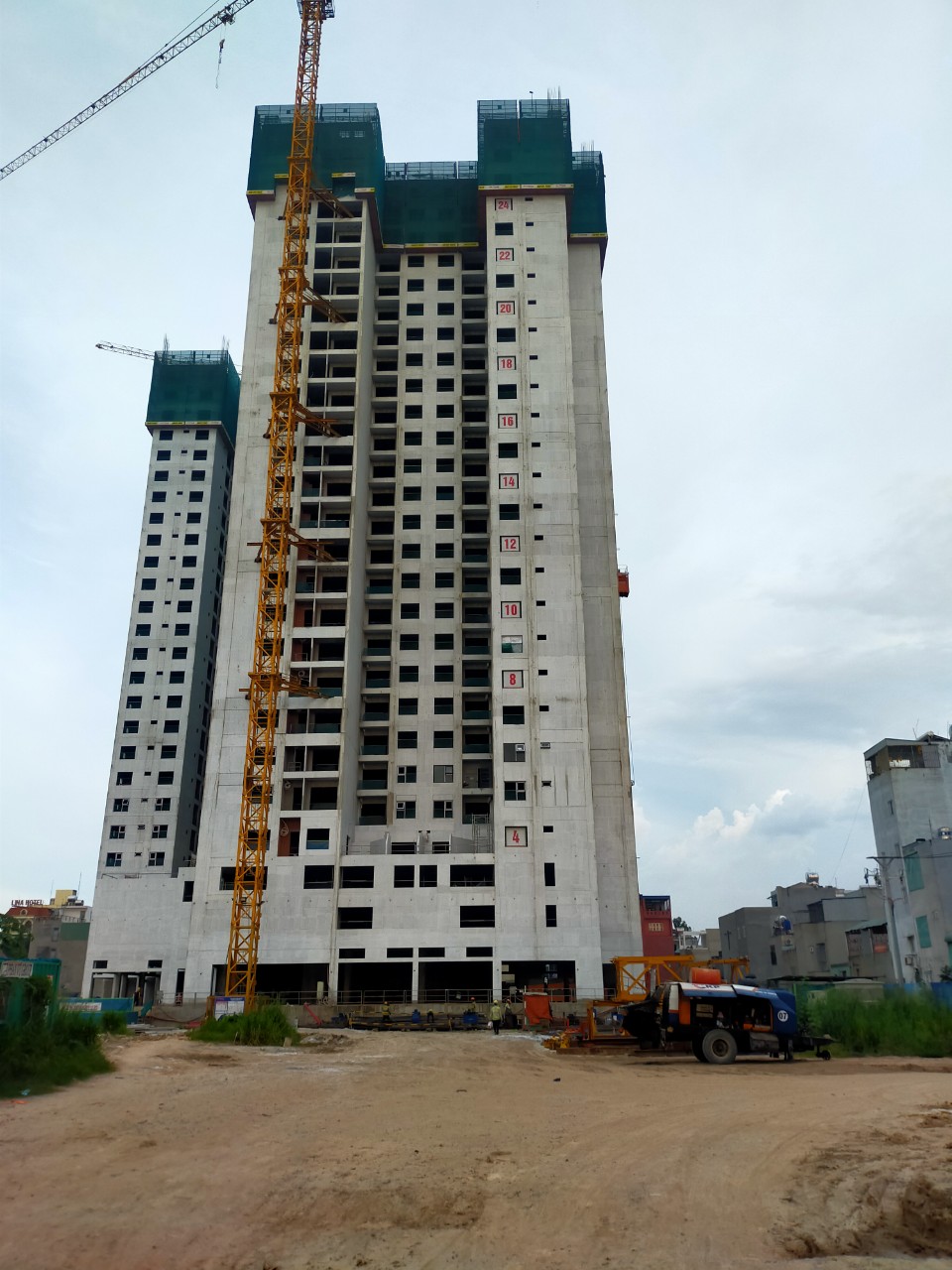 Dịch vụ bơm bê tông