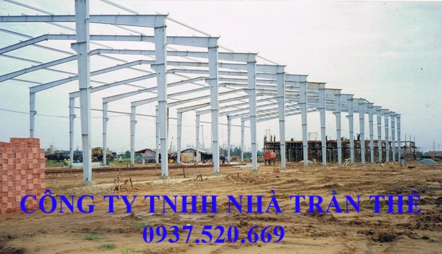 Nhà xưởng nhà thép tiền chế