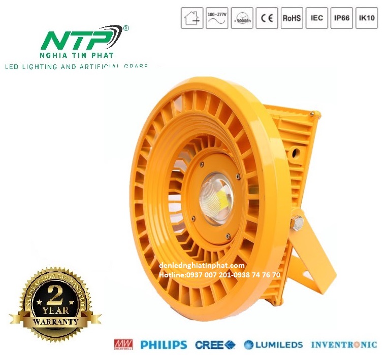 Đèn nhà xưởng chống cháy nổ