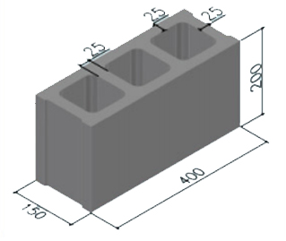 Gạch 3 lỗ A150L3