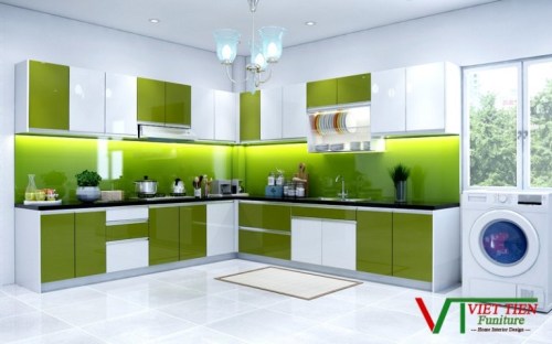 Tủ bếp Acrylic An Cường