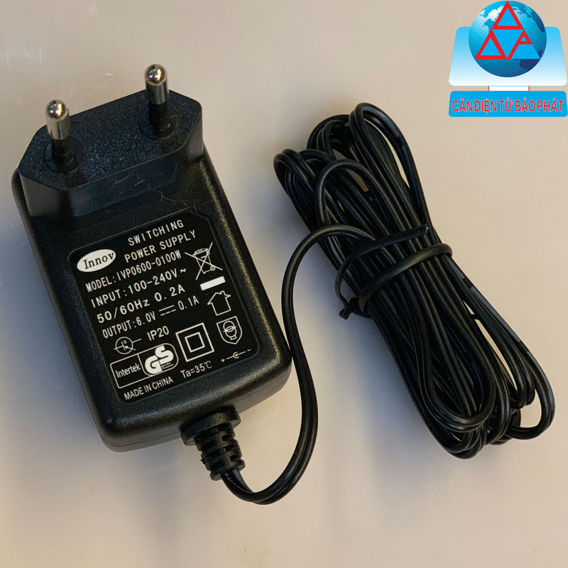 Adaptor 6.0V - 0.1A