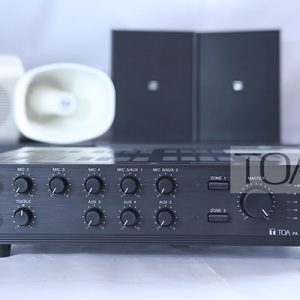 Amply Mixer 120W 2 vùng loa TOA