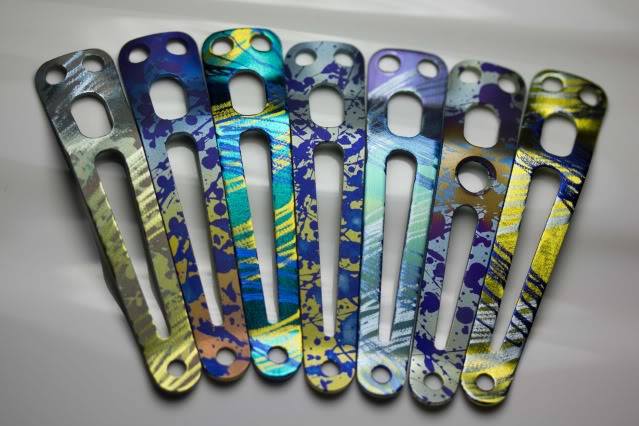 Anodize titanium