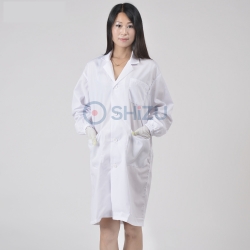 Áo khoác phòng sạch cổ bẻ