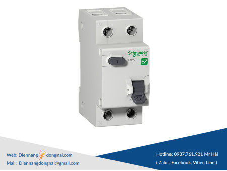 Aptomat chống giật RCBO 1P-N 10A Easy9 Schneider - EZ9D34610
