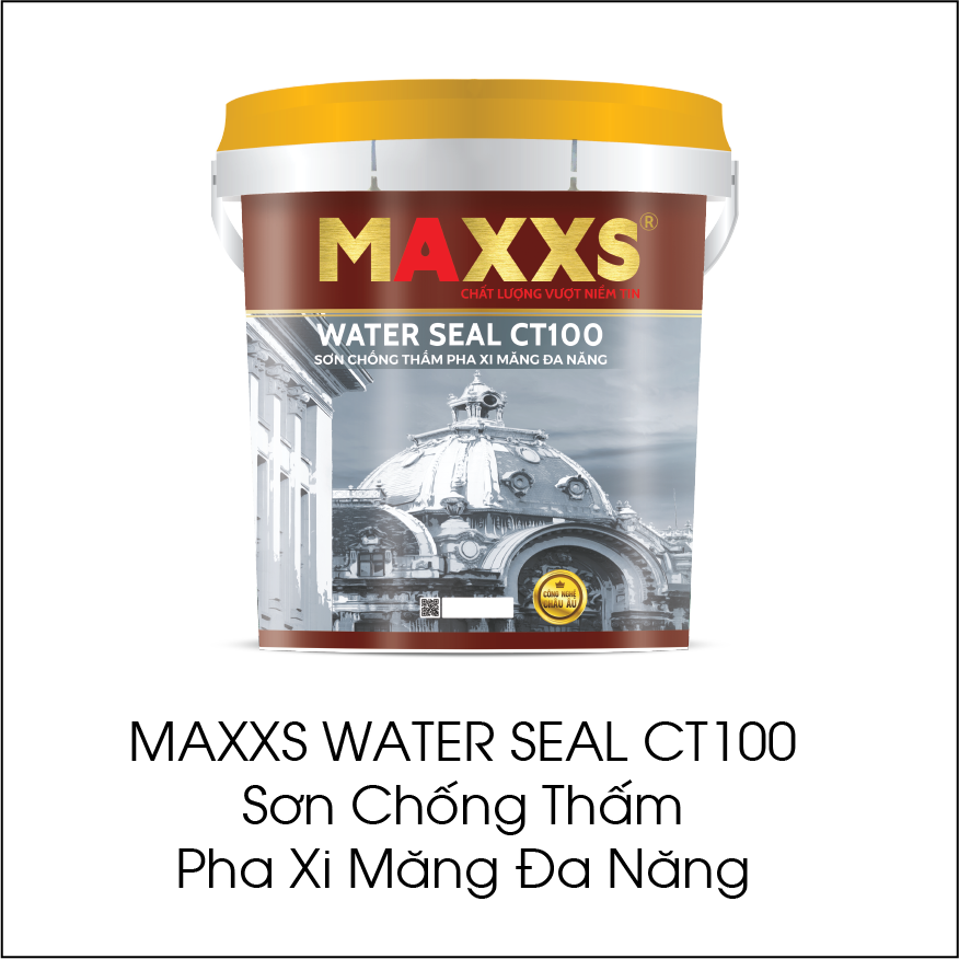 Maxxs Water Seal CT100 sơn chống thấm pha xi măng đa năng
