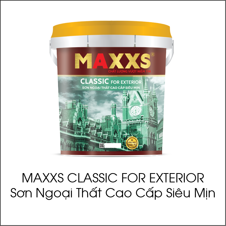 Maxxs Classic For Exterior sơn ngoại thất cao cấp siêu mịn