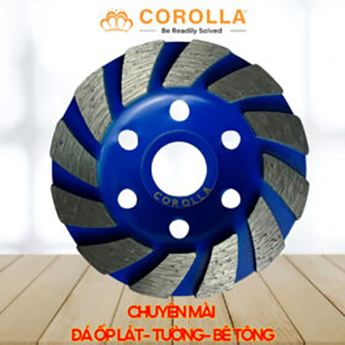 Bát mài đá hoa cương COROLLA xanh