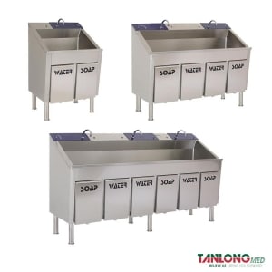 Bồn rửa tay nhiều vòi
