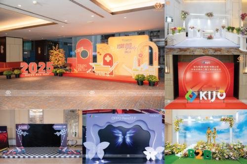 Backdrop 3D sự kiện