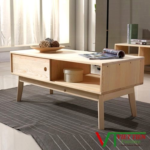 Bàn trà gỗ tự nhiên