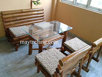 Bàn ghế mây tre