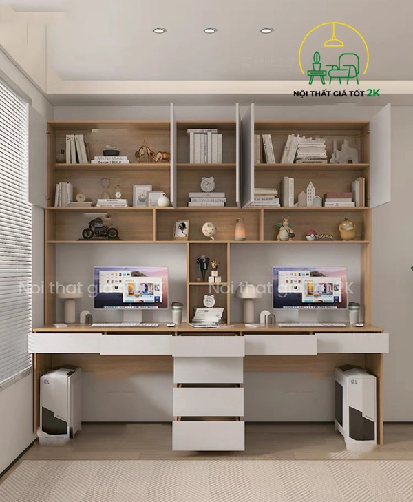Bàn học 2 người BHD01