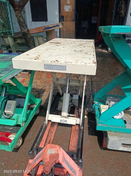 Bàn nâng thủy lực Nhật 2nd OPK tải trọng 1000kg