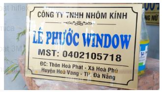 Bảng công ty