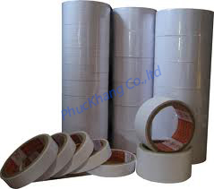 Băng keo 2 mặt trắng nước
