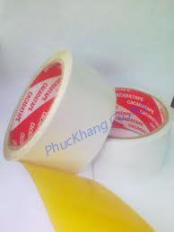 Băng keo 2 mặt dầu vàng