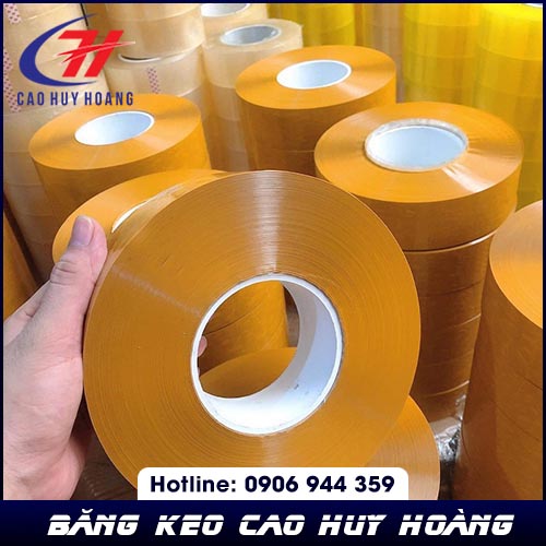 Băng keo vàng dán thùng