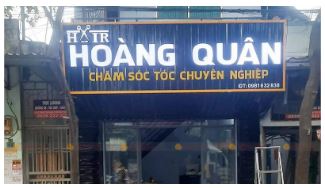 Bảng hiệu tôn