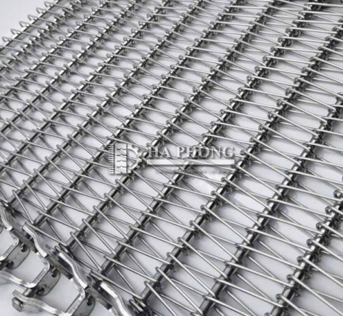 Băng tải lưới inox chạy xoắn ốc (Spiral)