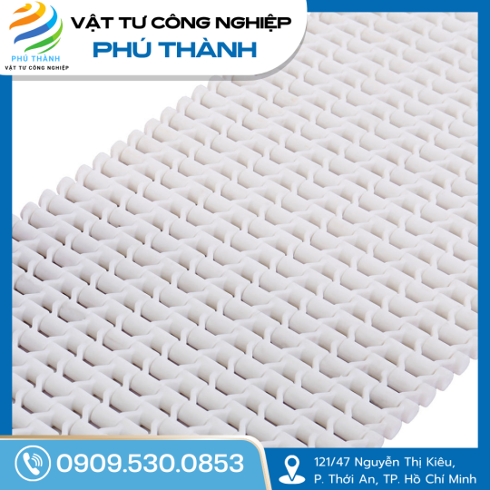 Băng tải nhựa Hongs Belt HS 400B