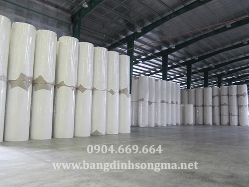 Băng dính giấy trắng Jumbo