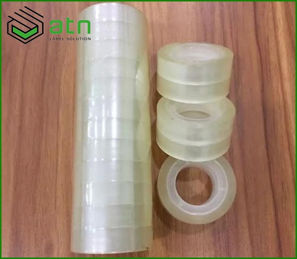 Băng dính trong cuộn nhỏ