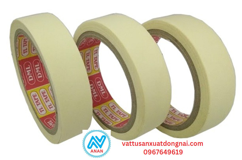 Băng keo giấy khô 2.5cm và 5cm loại dày
