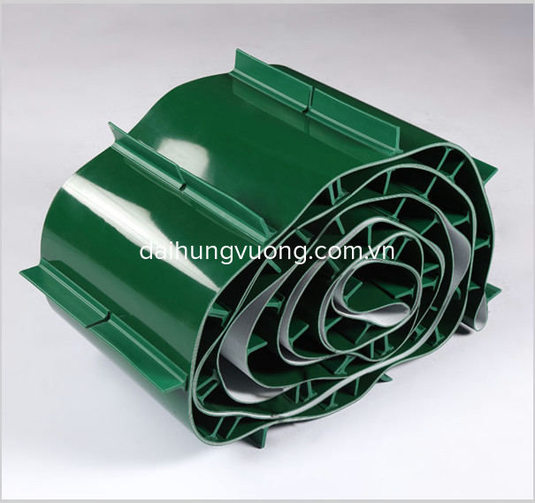 Băng tải PVC vách ngăn