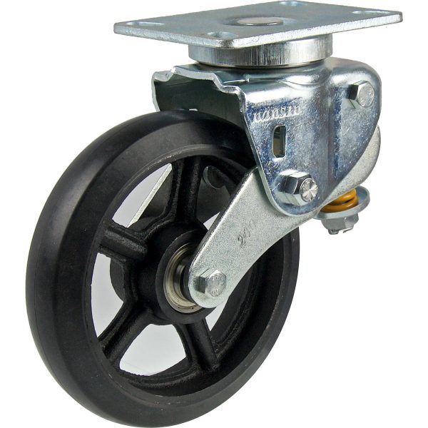 Bánh xe Nansin có lò xo giảm sóc 8008-1-T1-RF-130