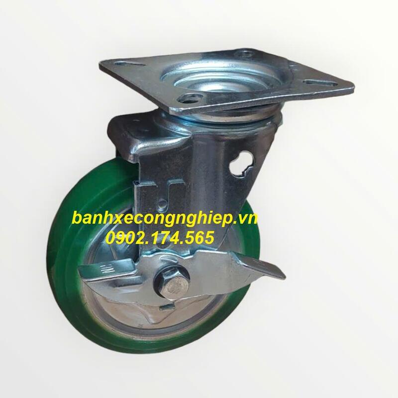 Bánh xe PU lõi thép tải nặng Caster Serie 4