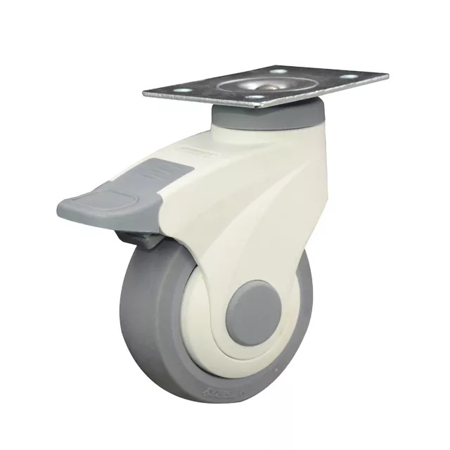 Bánh xe y tế TPR Nylon xoay 4 inch 80N01-1698