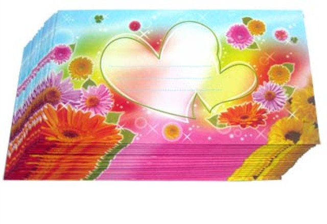 Bao thư nhiều màu sắc