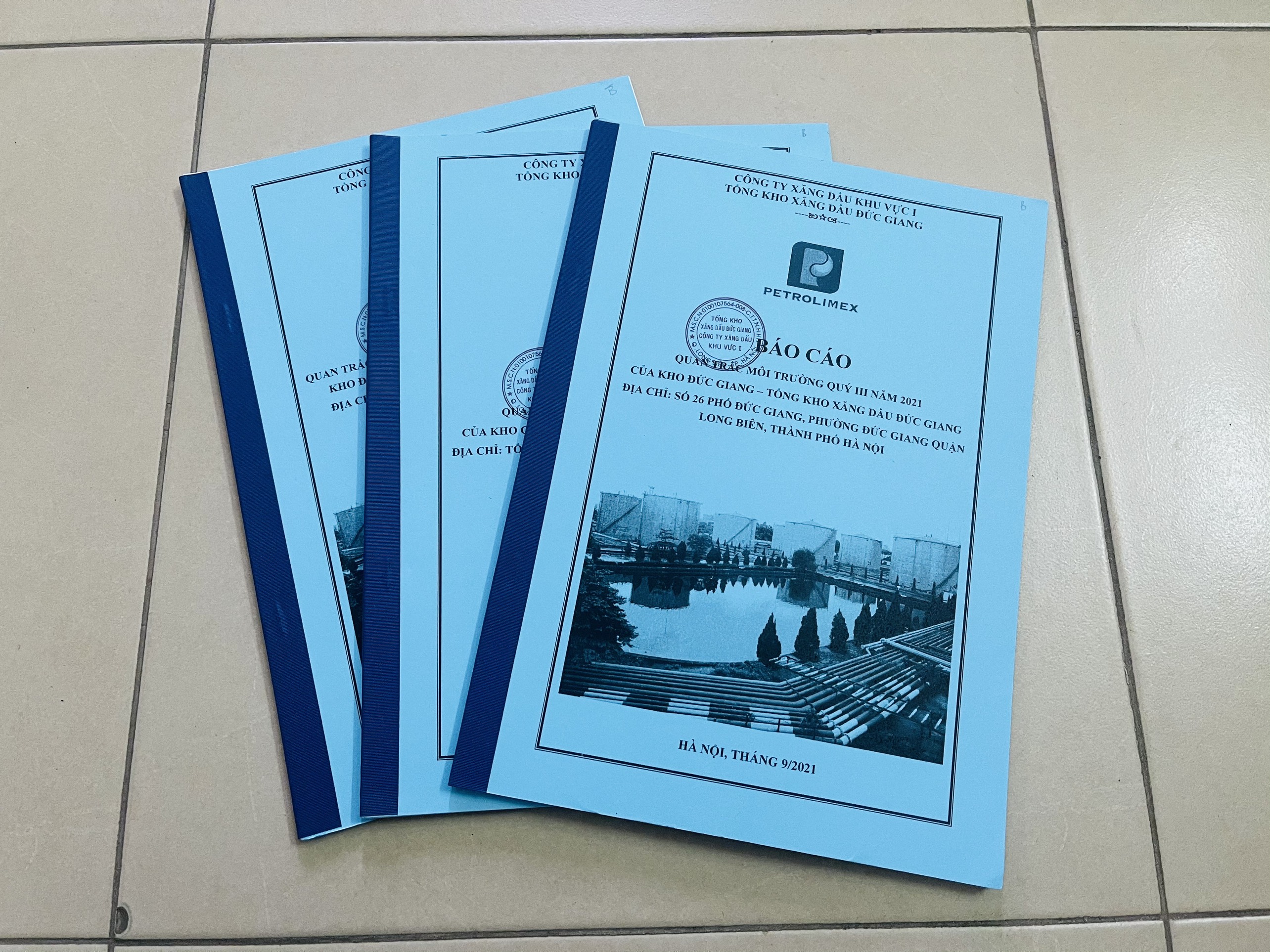 Báo cáo quan trắc môi trường