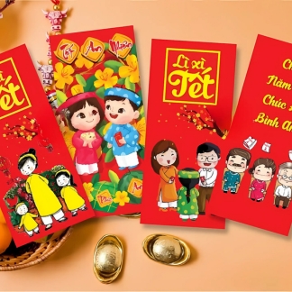 Bao lì xì đẹp, giá rẻ 2026
