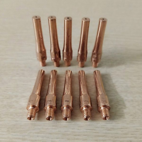 Béc hàn 0.8x25, 0.8x45 ốm