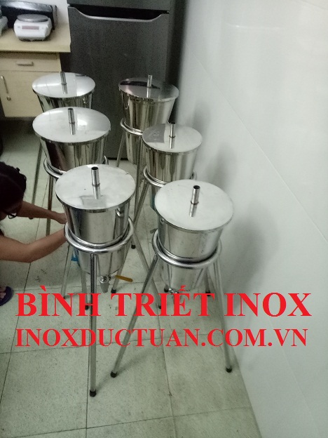 Bình triết inox