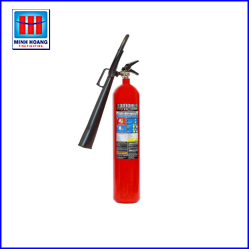 Bình bột chữa cháy khí CO2 5kg - Tomoken