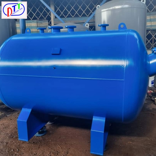 Bình chứa khí nén 500L dạng nằm
