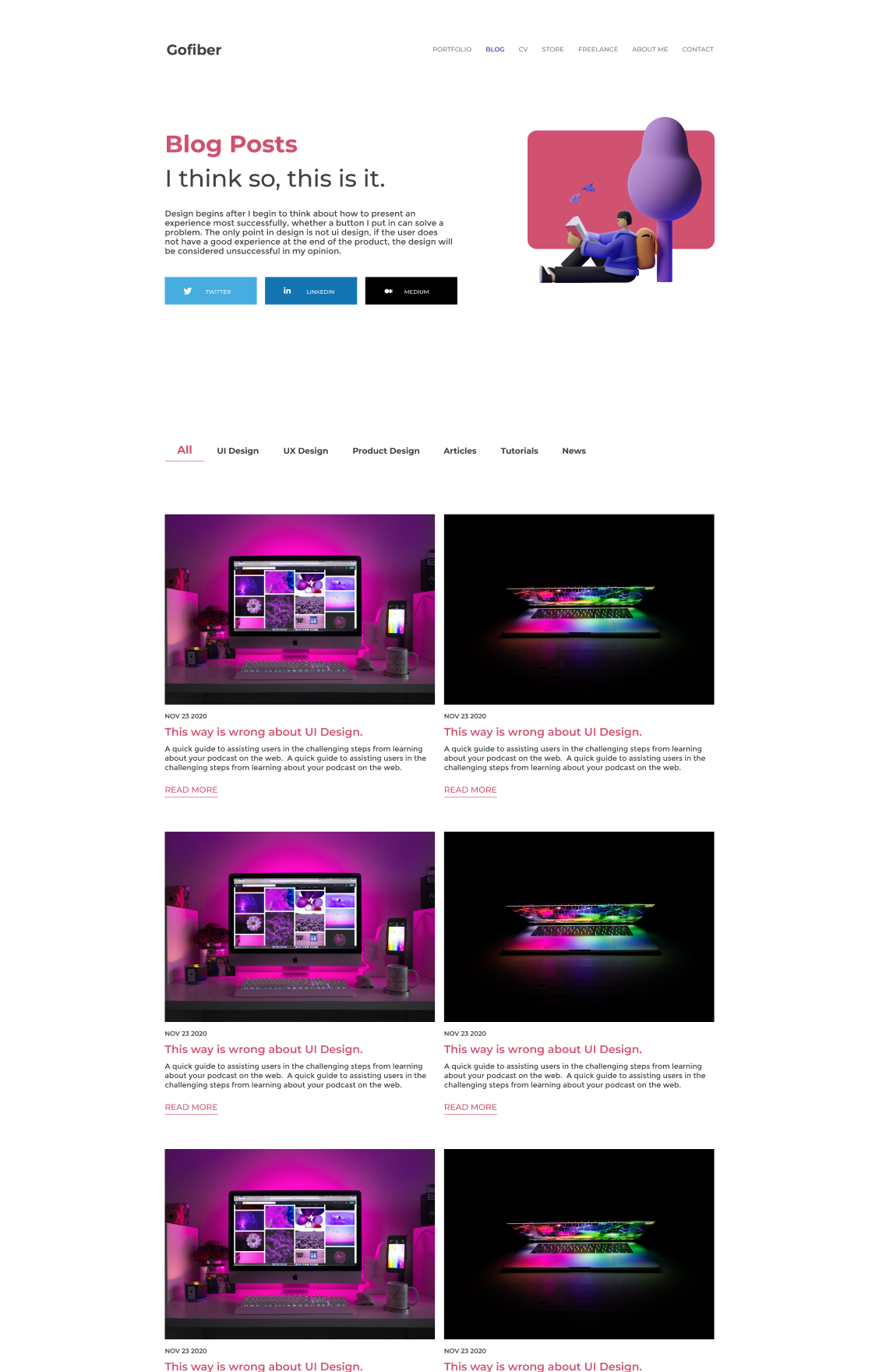 Mẫu Website